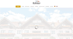 Desktop Screenshot of hotel-schwartz.at
